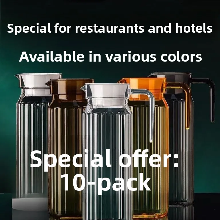 

Acrylic Plastic Cold Water Pot High Temperature Resistant for Restaurant Bar Beverage Service Hotel Special Use Tea Pot