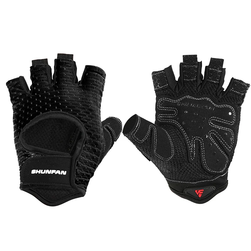 

Gym Fitness Gloves Weight Lifting Women Men Crossfit Workout Bodybuilding Half Finger Hand Protector Breathable Professional