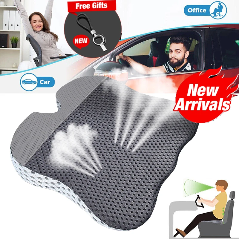 

Car Wedge-Shaped Seat Cushion Improves Driving Vision Car Booster Seat Cushion Comfort Memory Car Seat Cushion Accessories