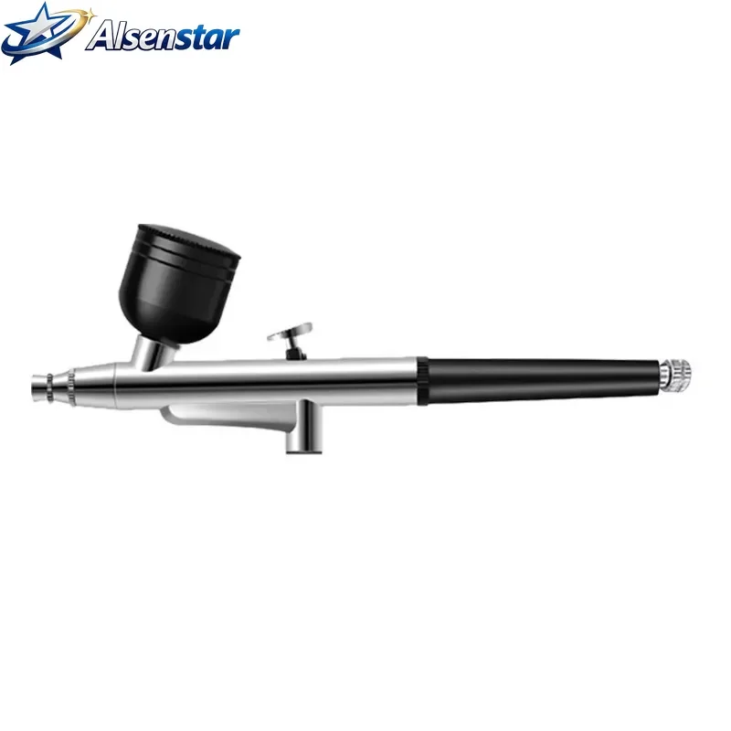 Craft Cake Mini Spray Gun 0.3mm Nozzle Portable Spray Gun Nail Painting Spray Gun Styling