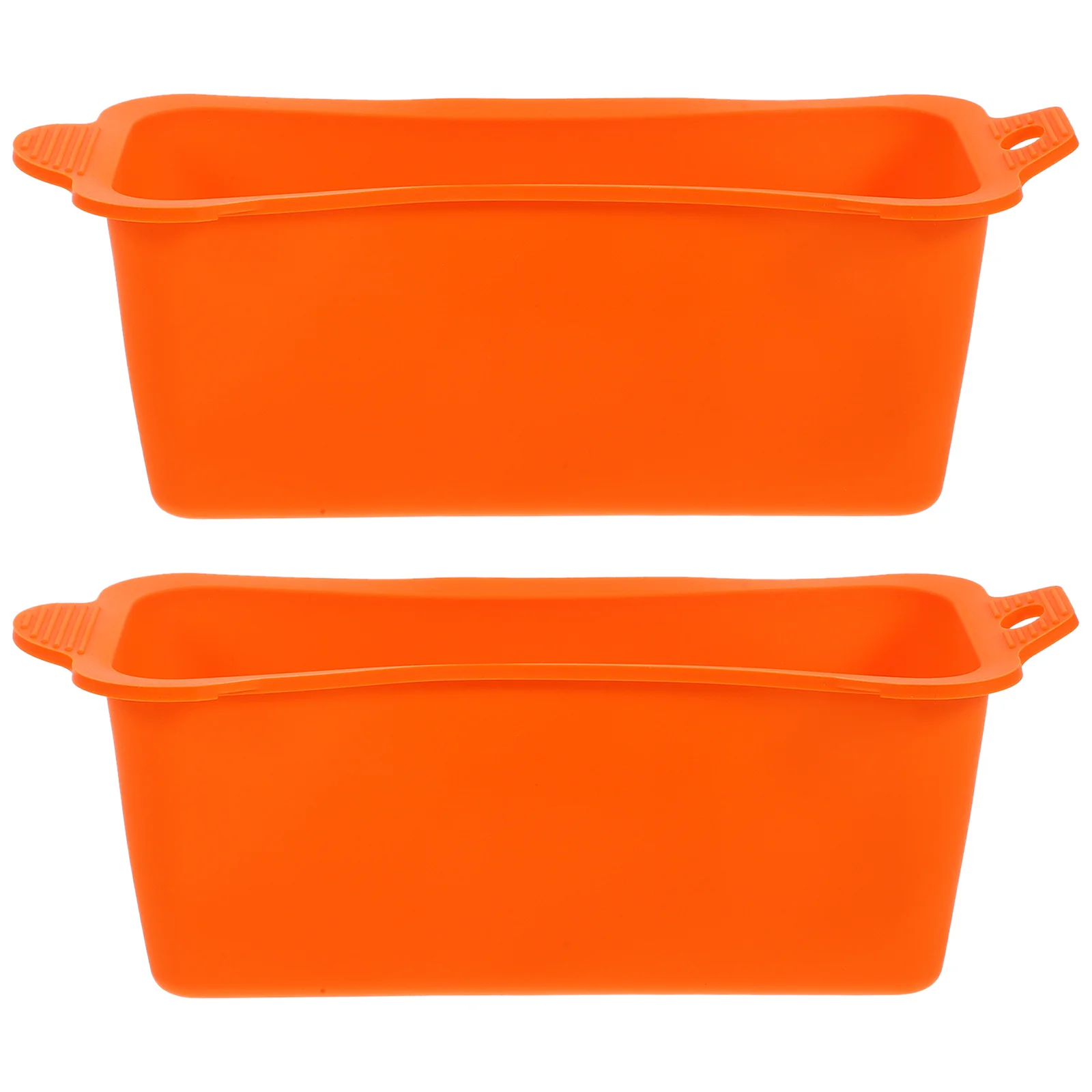 

2pcs Silicone Liner For Grease Cup Reusable Drip Pan Non-Stick High Temp Resistant Replacement Camping Cooking Essential Kitchen