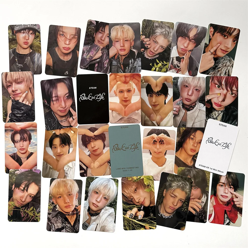 Горячая распродажа: Новые HD фотокарточки группы &TEAM из альбома 