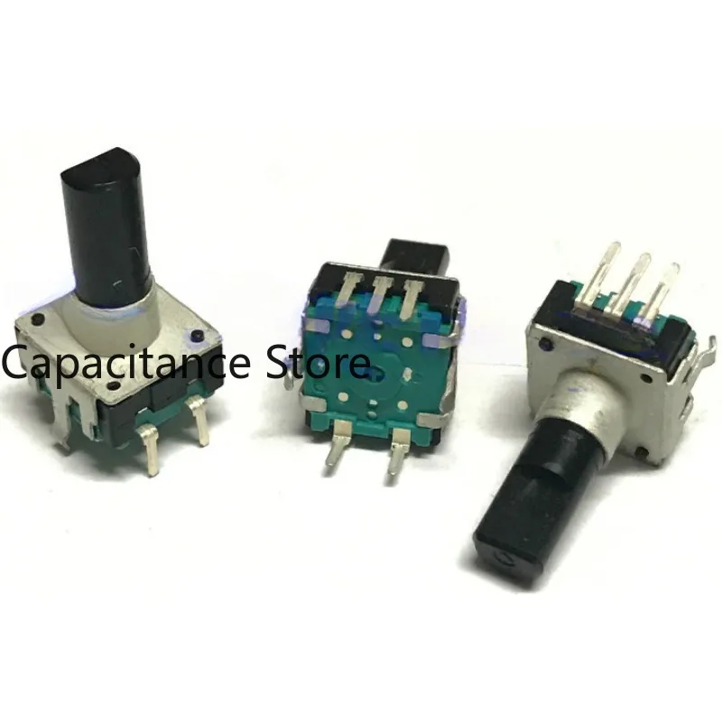 

5PCS Rotary encoder with push switch 24 positioning pulse digital potentiometer car audio