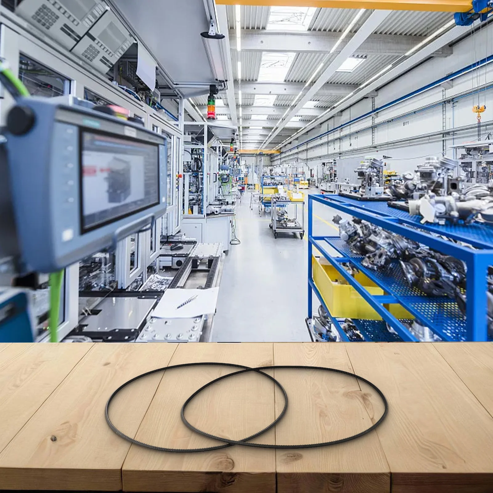 

Отличная растягивающаяся ремень для токарного станка, высокая прочность на растяжение, удаление и вибрация, замена приводного ремня для токарного станка