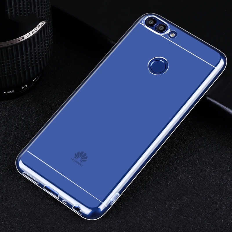 Huawei P Smart /Enjoy 7s Case Premium TPU Slim Fit Transparent Silicone Clear Soft Case For Huawei P Smart Cases