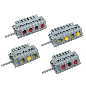 Bagian Teknis V6 V8 V12 Blok Bangunan Batu Bata Mesin Model Dinamis Silinder Piston Aksesori Mobil Berteknologi Tinggi Mainan Edukasi 6 model mesin penjualan terbaik v12 - №