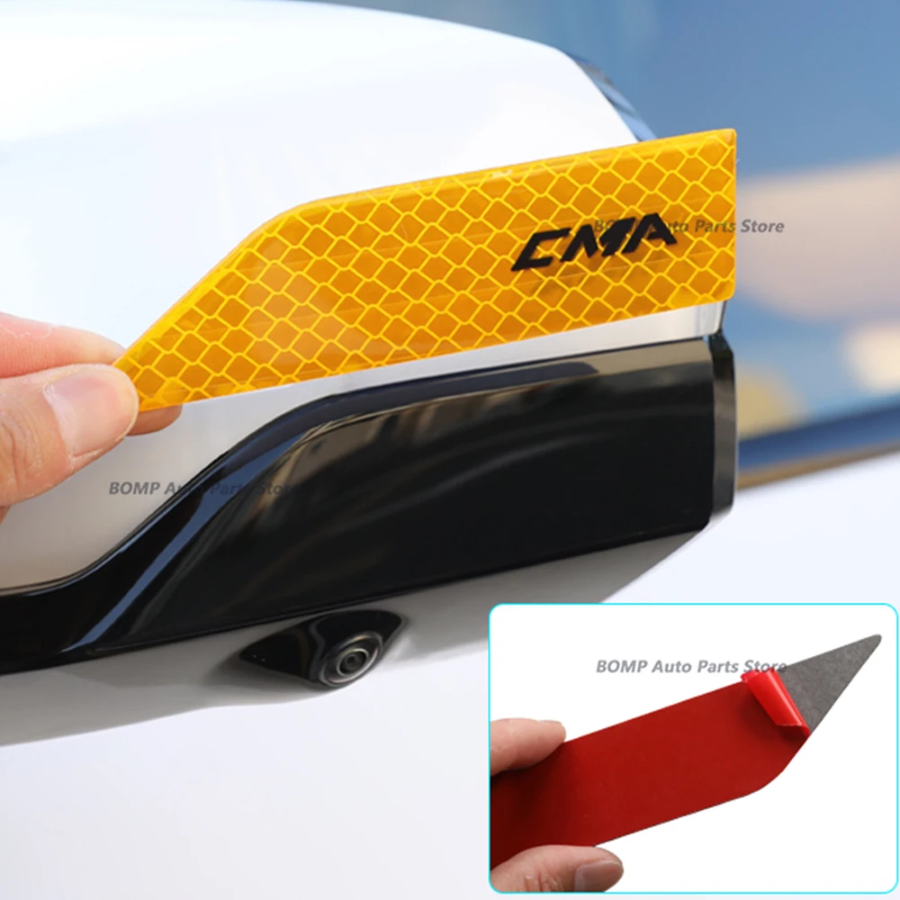 NEW For 2023-2025 Geely Starray Boyue L Atlas FX11 Rearview Mirrors Reflective Stickers Car Night Warning Modification Products