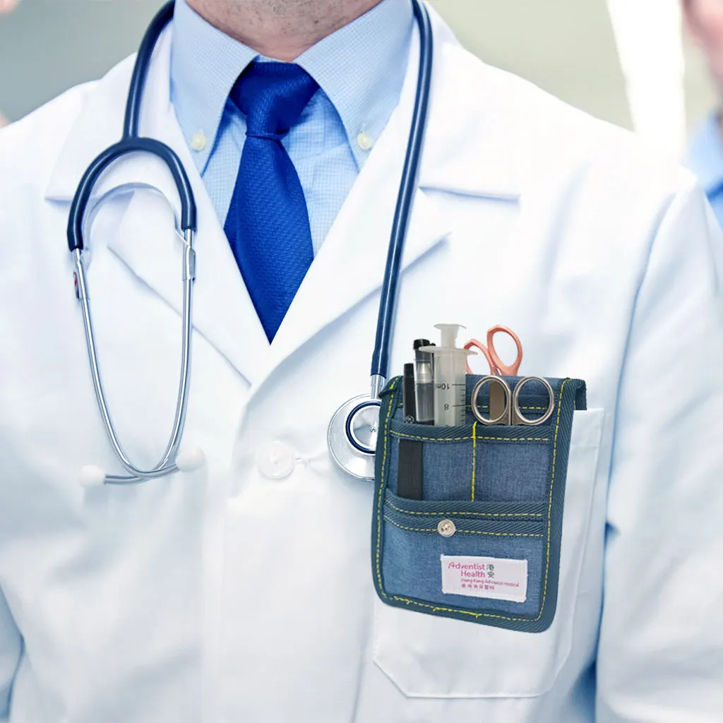 

Multi-function Chest Pocket Pouch Portable Storage Pen Chest Toolkit For Students Office Nurse Doctors Hospital Supplies