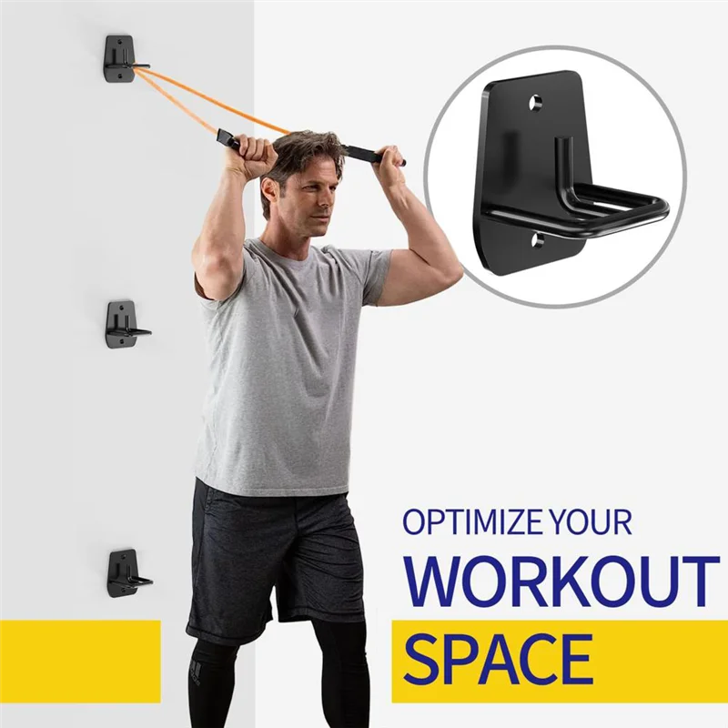 

AEF6-Wall Mount Resistance Band Anchor, 3PCS Workout Anchors Hooks For Resistance Bands, Home Gym Accessories Equipment