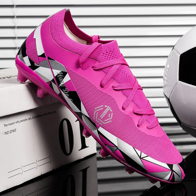 New Men's Soccer Cleats  Indoor Shoes Unisex Baseball Turf Shoe Youth Rugby Adult Football Boots FG Training Sneakers