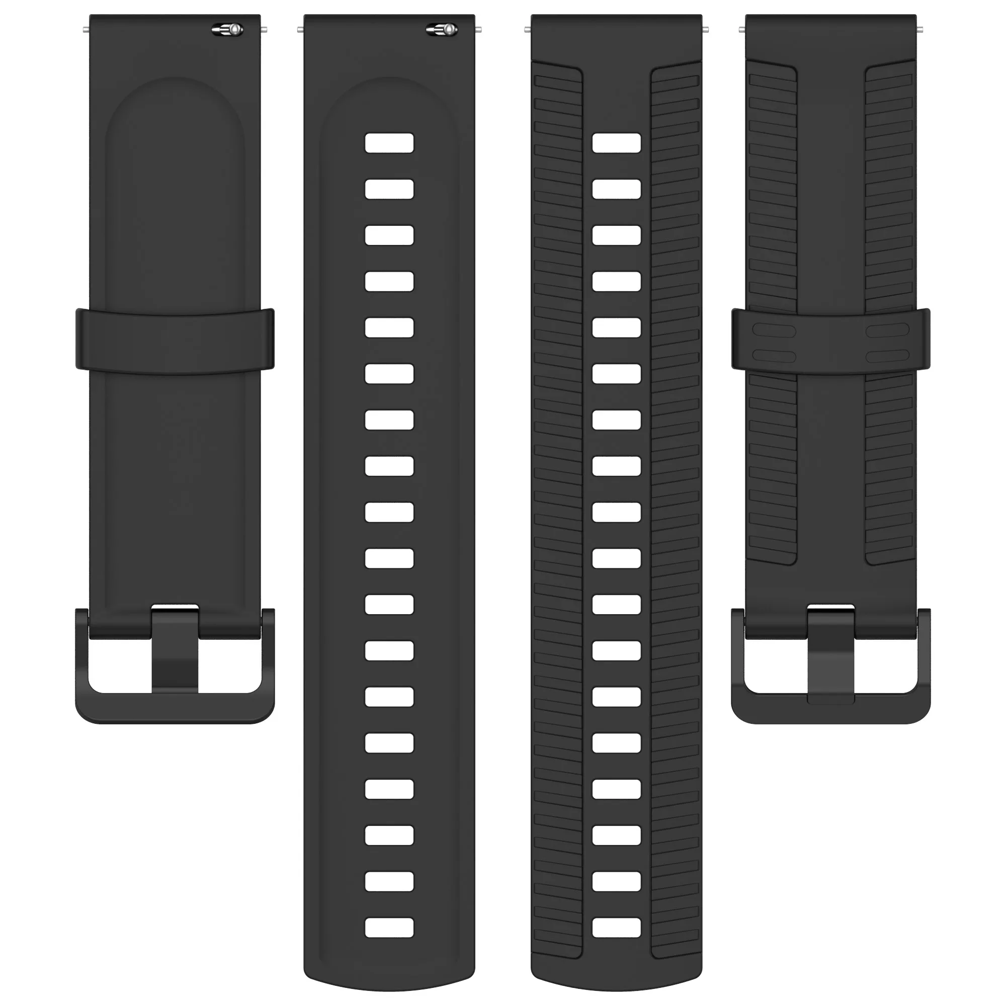 ซิลิโคน 22 มม.สําหรับ Xiaomi Redmi Watch 5 3 Active Band สายรัดข้อมือกีฬาสําหรับ Redmi Watch 3 Lite สร้อยข้อมืออุปกรณ์เสริม