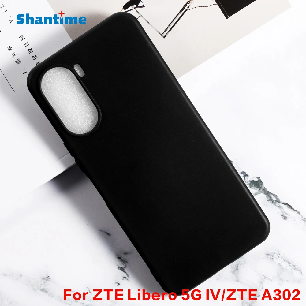 Для ZTE Libero 5G IV силиконовый защитный чехол для телефона ZTE A302 из мягкого ТПУ