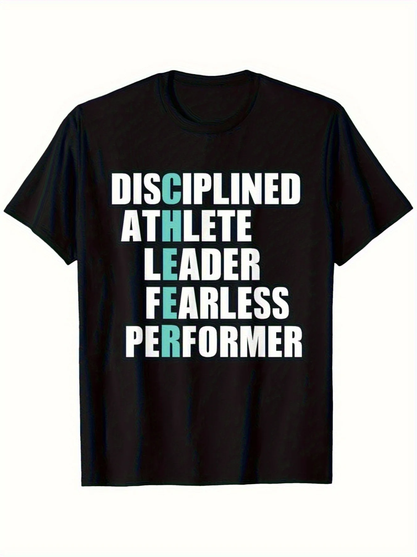 Unisex Cheerleading T-Shirt - Pure Retro Cheerleading Apparel, Short-Sleeved, Round-Neck, Slightly Stretchy Design, Unisex Size (Same Style for Both Men and Women) - for Daily Casual Wear, Cheerleading Activities, and Spirit Wear - Cute Style