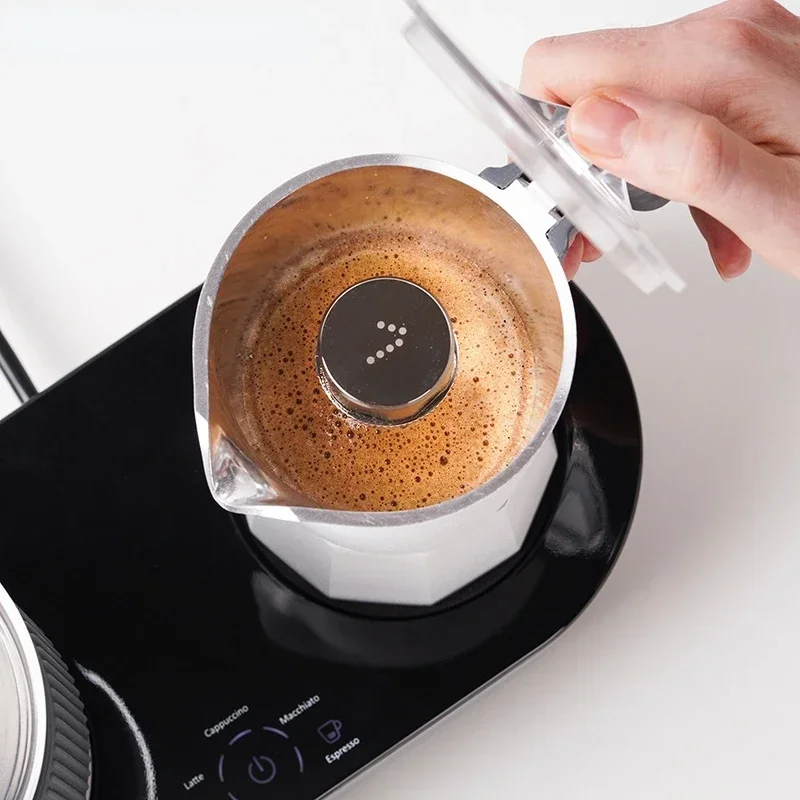 hot sale 2 In 1Home Portable Espresso Moka Coffee Maker Moka Pot Espresso Maker Portable Coffee Maker