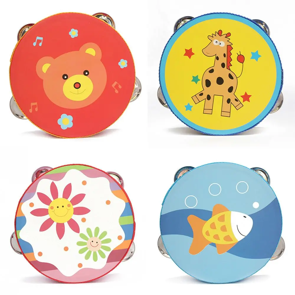 Cartoon Learning Hobbies Educational Toy Hand Drum Kids Music Toys Musical Instrument