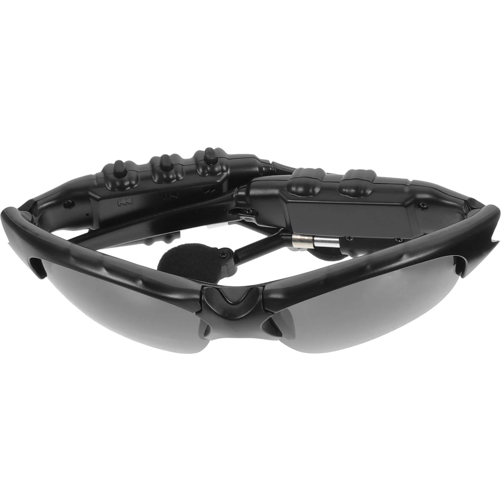 

Sports Sunglasses Black Cycling Eyewear Outdoor Driving Glasses Real Time Recording Wireless USB Connectivity No Installation