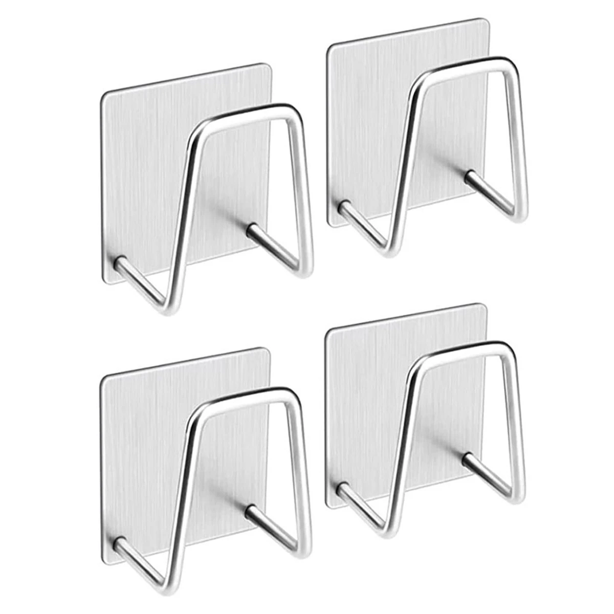 AS94-Non-Perforated Sponge Racks Stainless Steel Sponge Drain Racks Steel Ball Rag Storage Rack Sink Rack Rack