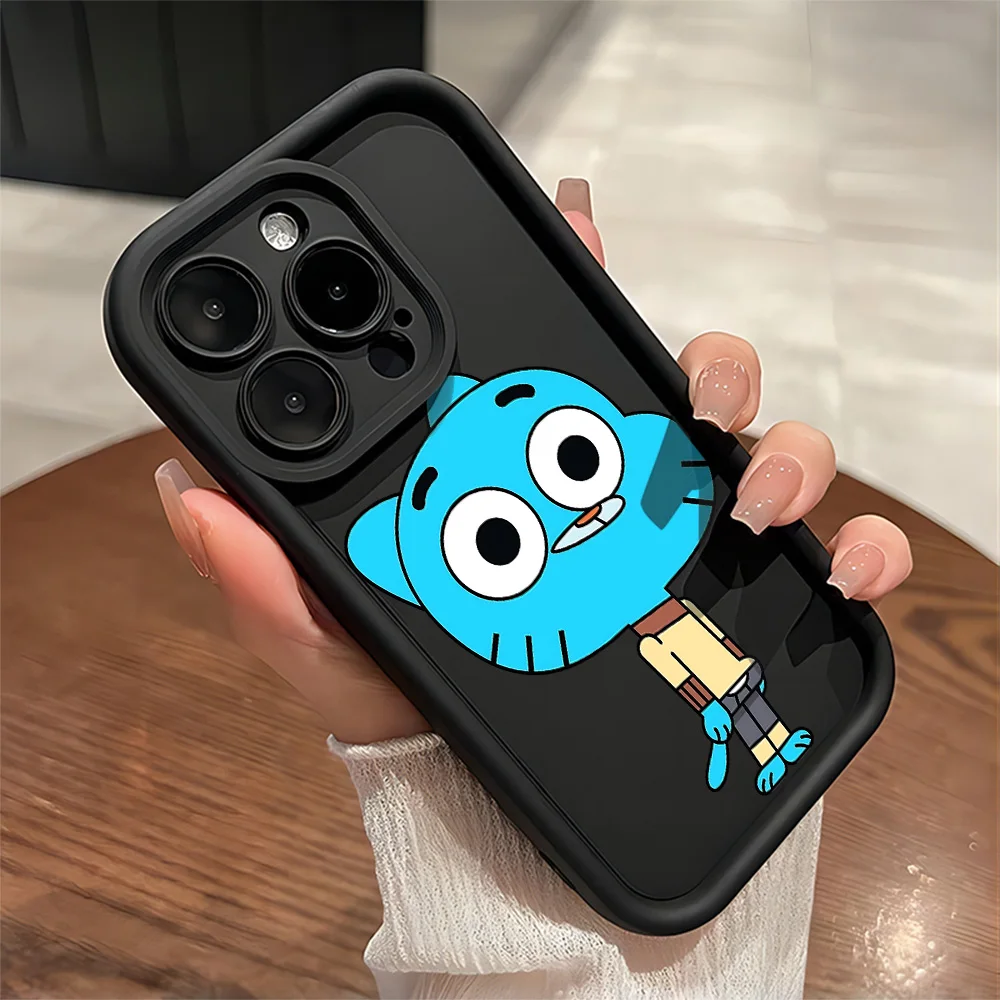 مضحك العالم المذهل من Gumballs قضية الهاتف لسامسونج غالاكسي A17 A26 A16 A35 A55 A25 A15 A54 A34 A36 A24 4G 5G الغطاء الخلفي #4