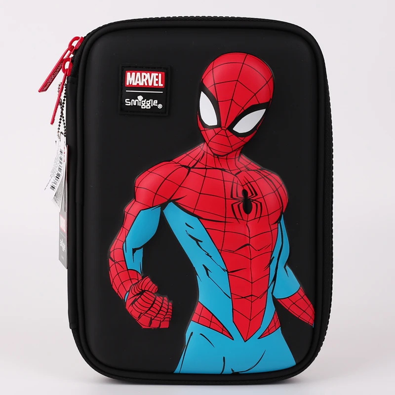 MINISO Avengers School Bag Students Backpack Boys School Bag Wash Bag Primary and Secondary School Student Backpack