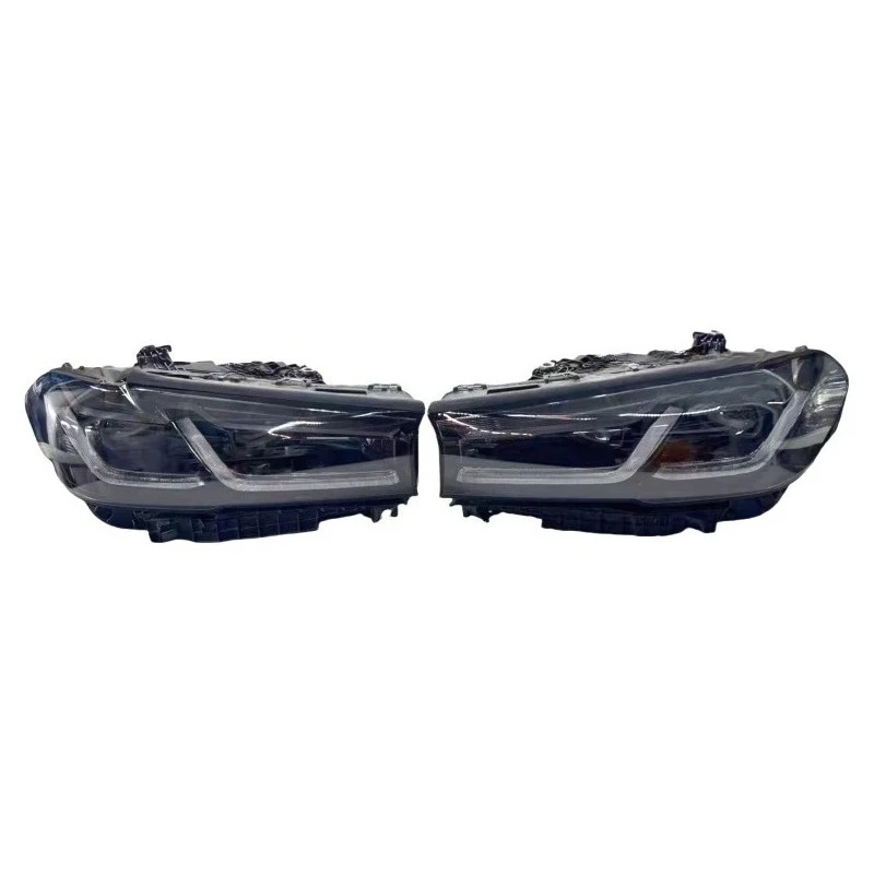 

High Configuration Suitable for 5 Series M5 Sport G30 LCI Upgrade Black Headlights with 6000k Color Temperature