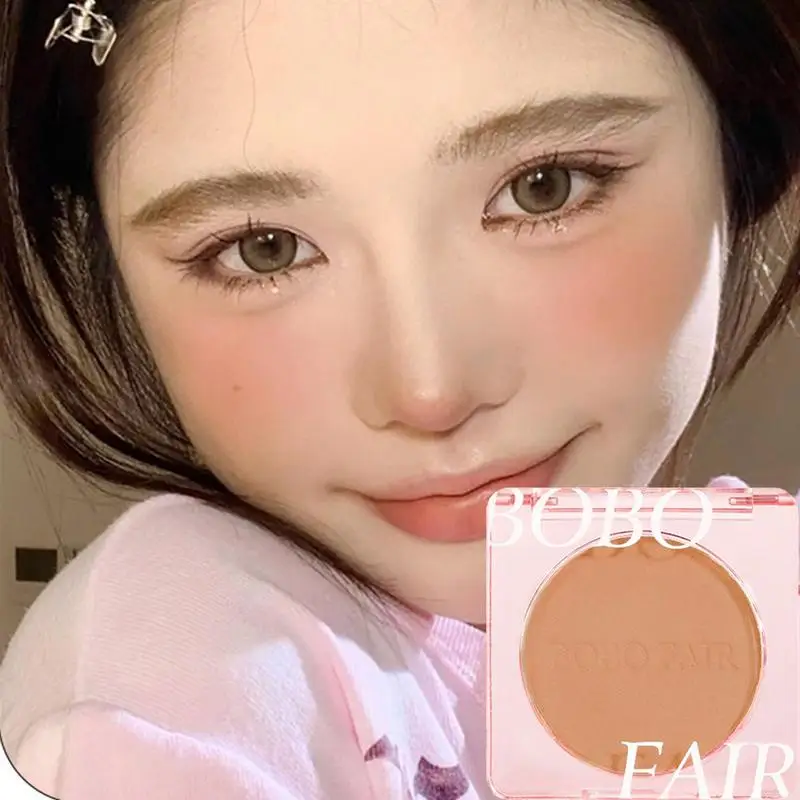 Blush Make-Up Palet Gezicht Minerale Blusher Poeder Rouge Lage Verzadiging Langdurige Natuurlijke Crème Tint Oranje Perzik Roze Blush