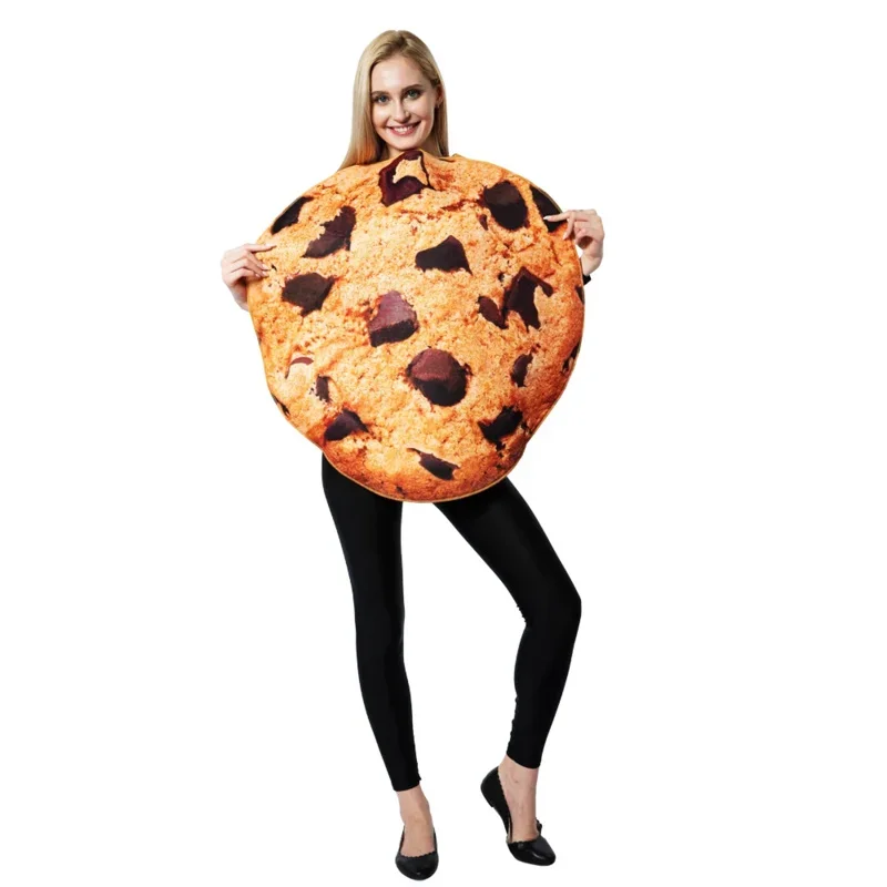 QQ8 Snailify, conjunto de 2 uds., disfraz de galletas y leche para adultos, disfraz de Halloween para pareja, disfraz de leche para hombres, disfraz de galleta para mujeres, Cosplay5Lk¥