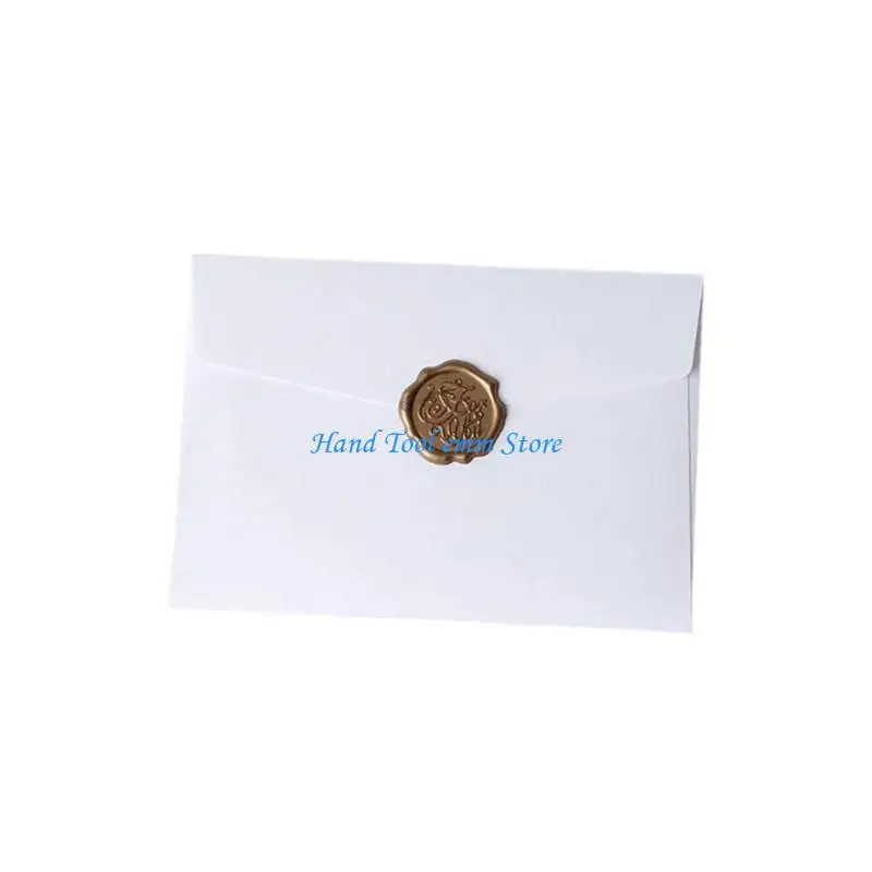 H37F 10 Pieces Colored Printing Envelopes Set Cardstock Construction Perfect For Handwritten Letters And Memos