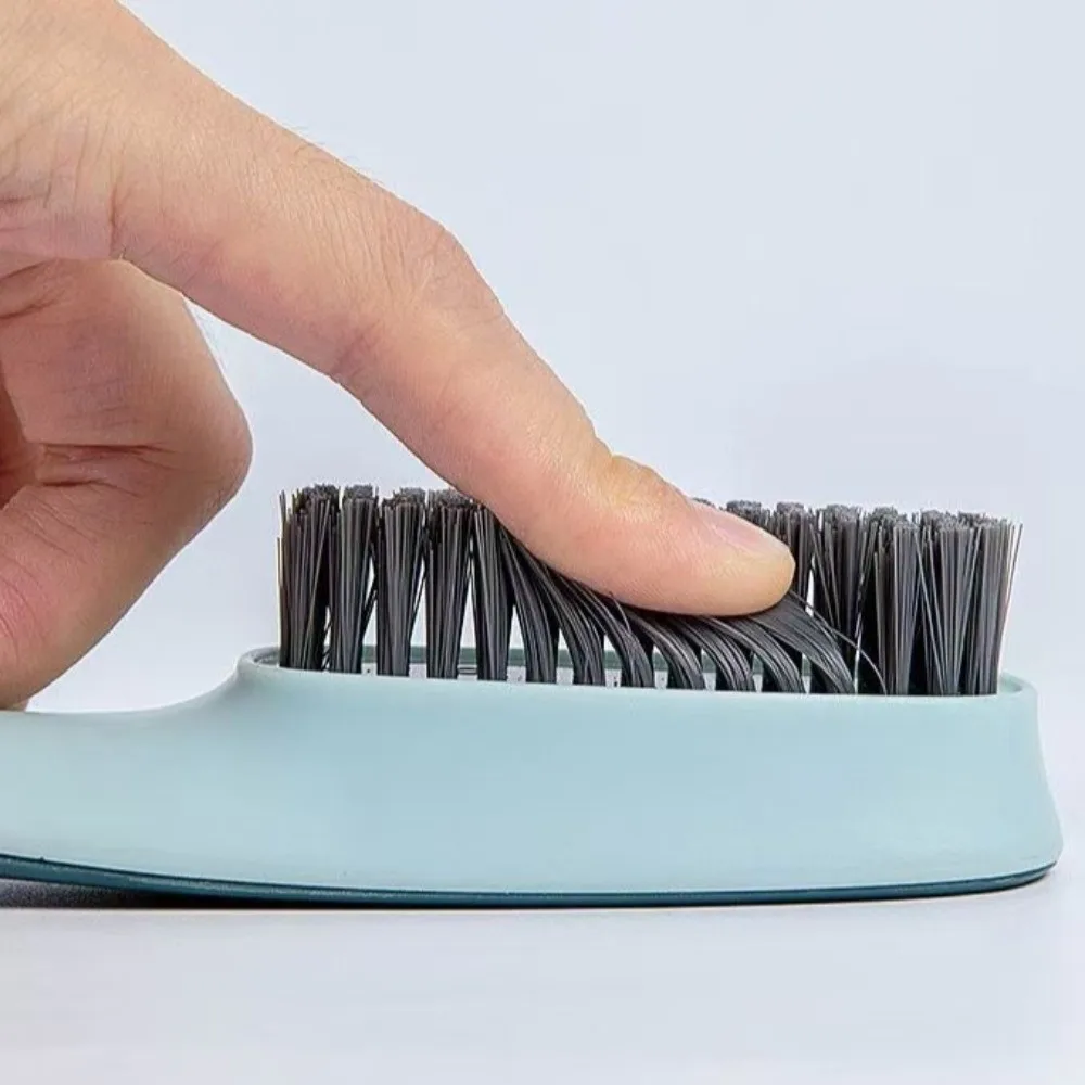 Plastic Shoe Cleaning Brush Multi-functional Sturdy Handle Clothes Scrubbing Brush Accessories Household Cleaning Tool