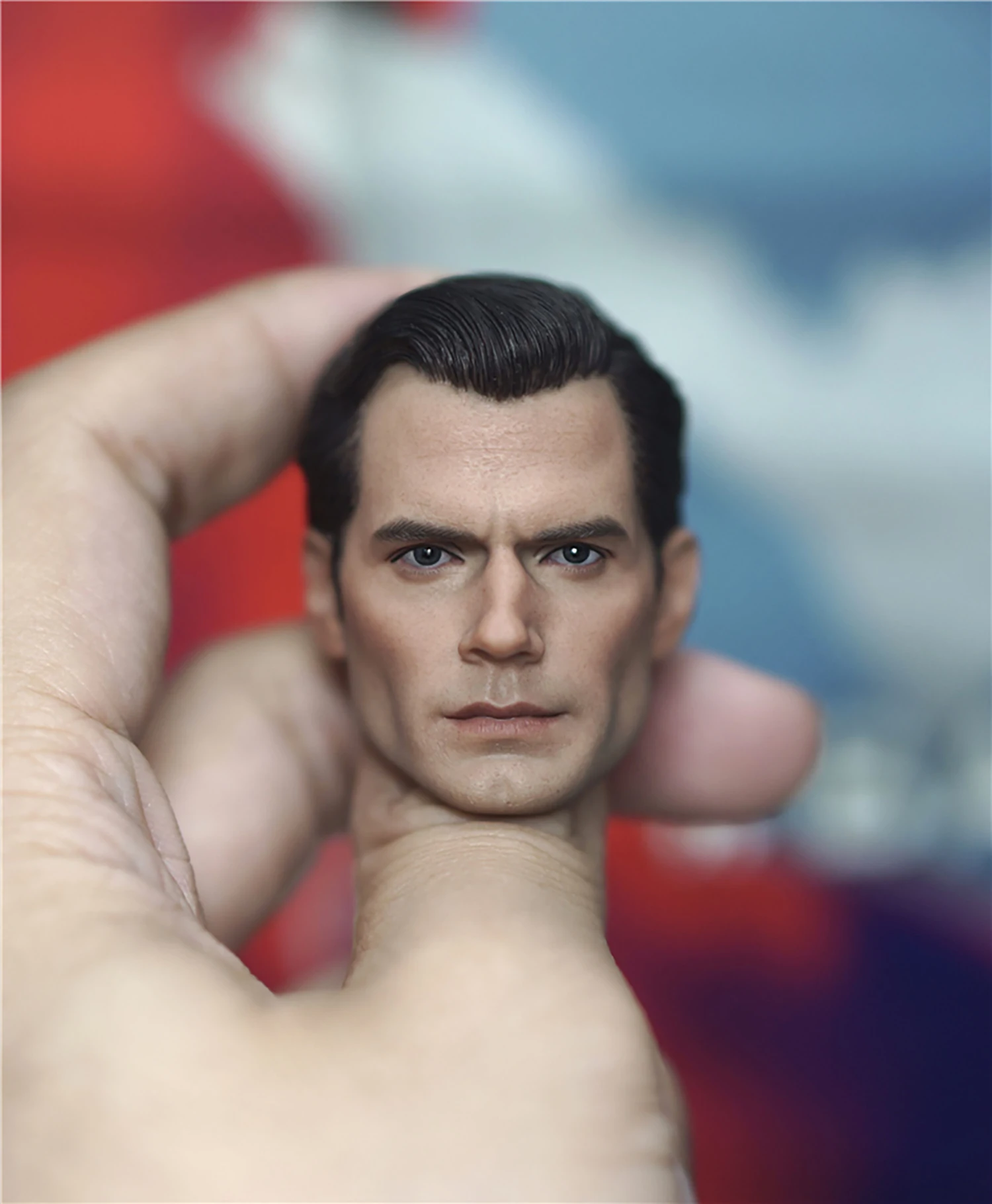 1:6 Super Hero Clark Henry Head Sculpt Carved Model For 12