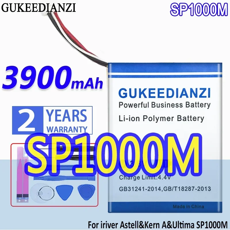 

High Capacity GUKEEDIANZI Battery 3900mAh For iriver Astell&Kern A&Ultima SP1000M Digital Batteries