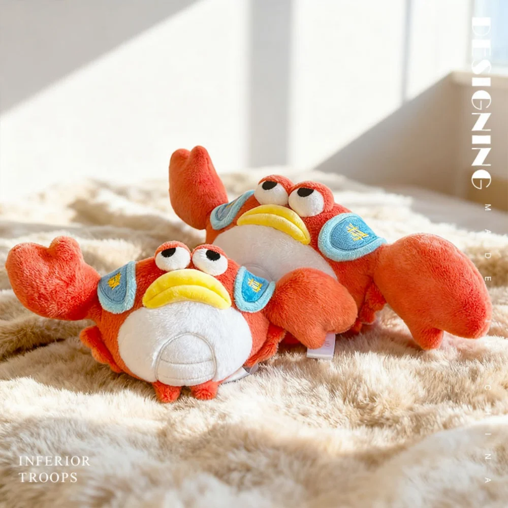 Cartoon Lobster Crab Plush Toy Adorable Soft Lifelike Lobster Stuffed Dolls Funny Birthday Gift Home Decoration