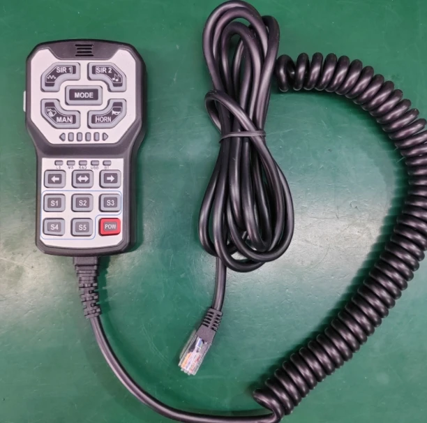 DC12V 200 واط 400 واط SAE القياسية صفارة الإنذار سيارة إسعاف وشاحنة إطفاء صفارة الإنذار مكبر للصوت نظام إنذار الطوارئ