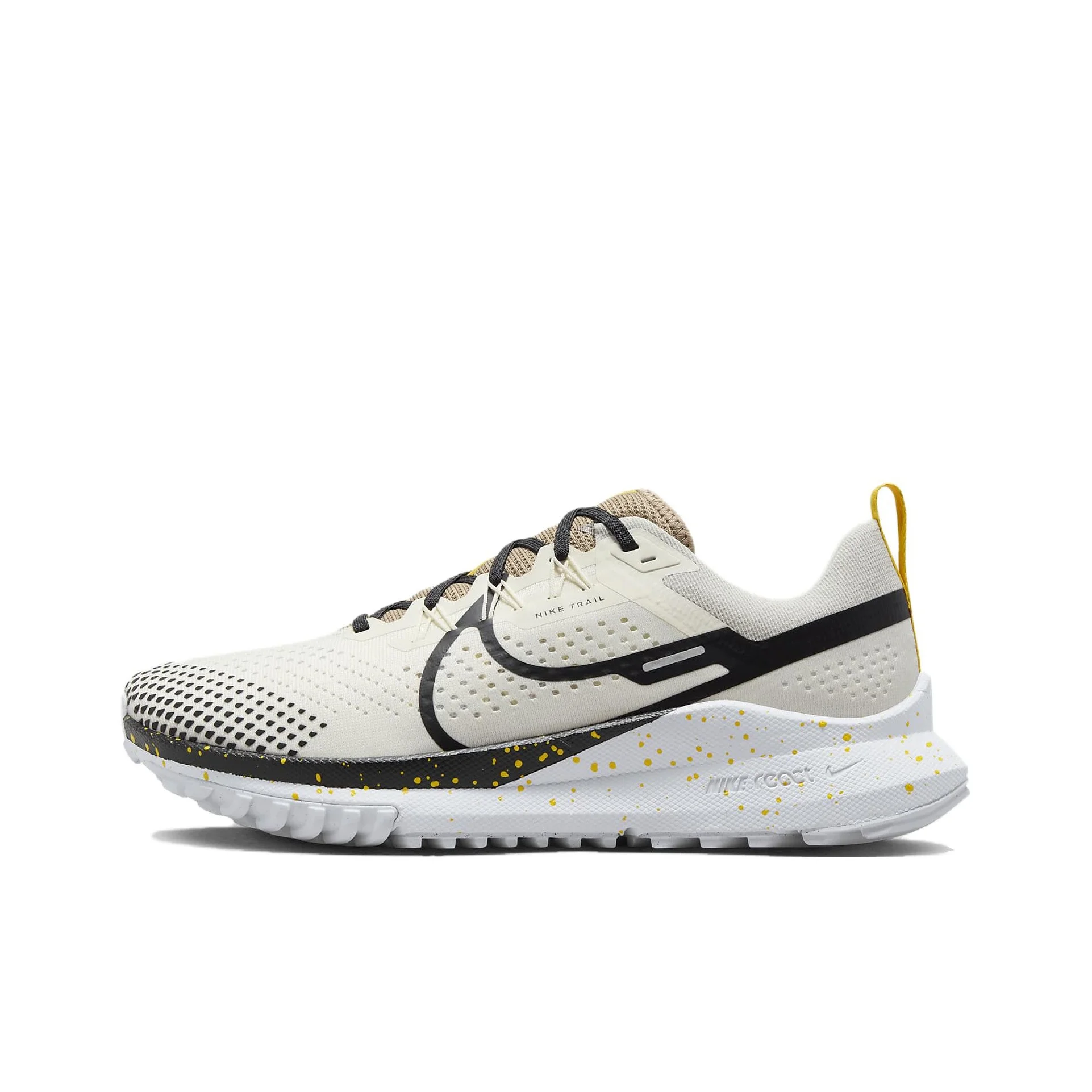 

Nike React Pegasus Trail 4 Pale Ivory Black Yellow DJ6158-100