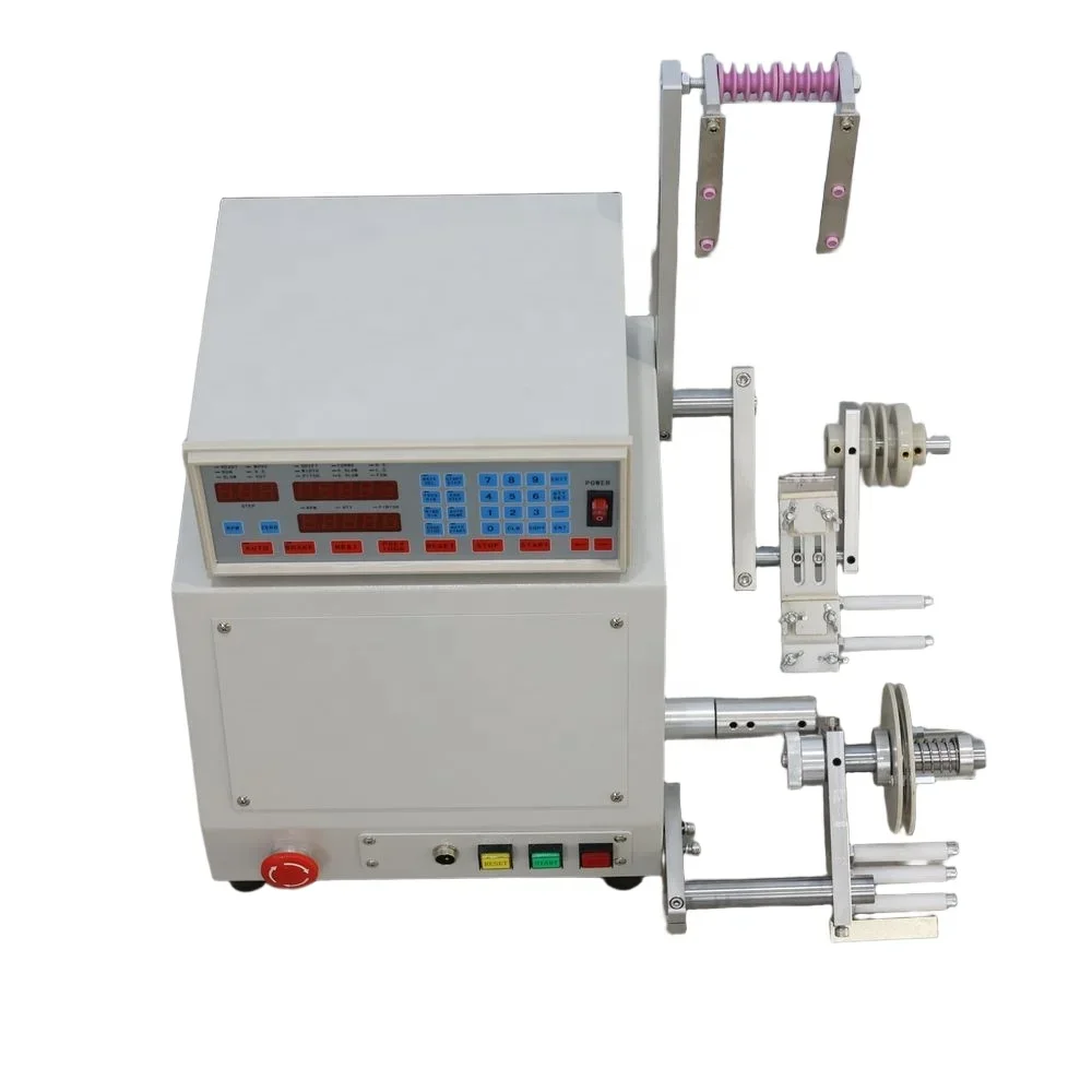 【HOT】HL-810 CNC Automatic Winding Machine Ball Screw Wire Arrangement Inductor Manufacturing Stepper Motor Control