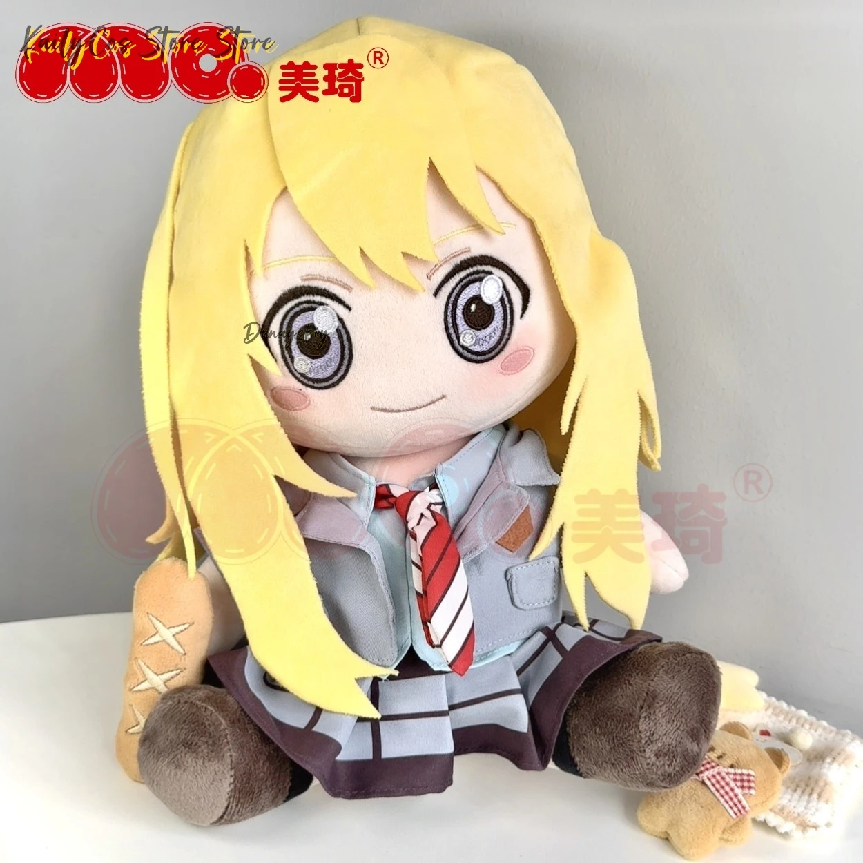 

Miyazono Kaori 30cm Plushie Body With Clothing Plushie Cartoon Anime Cosplay Halloween Xmas girls Gift new prop