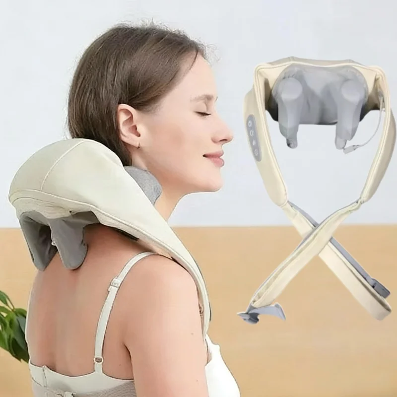 Dropship Product Multifunctional Neck And Shoulder Massager Shiatsu Electric Shoulder and Neck Massage Shawl