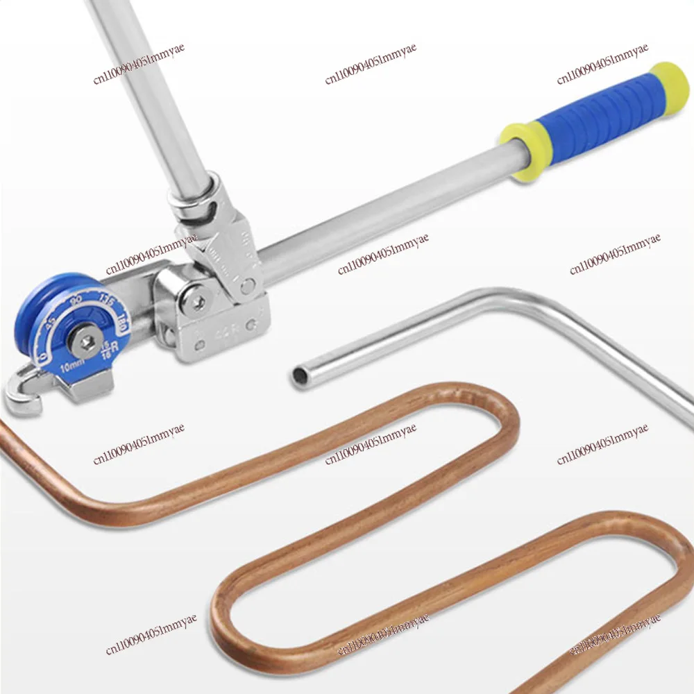 

180 ° Heavy Duty Pipe Bender 10mm 3/8 "14mm Strong Iron Pipe Bender Labor-saving Bending Bender