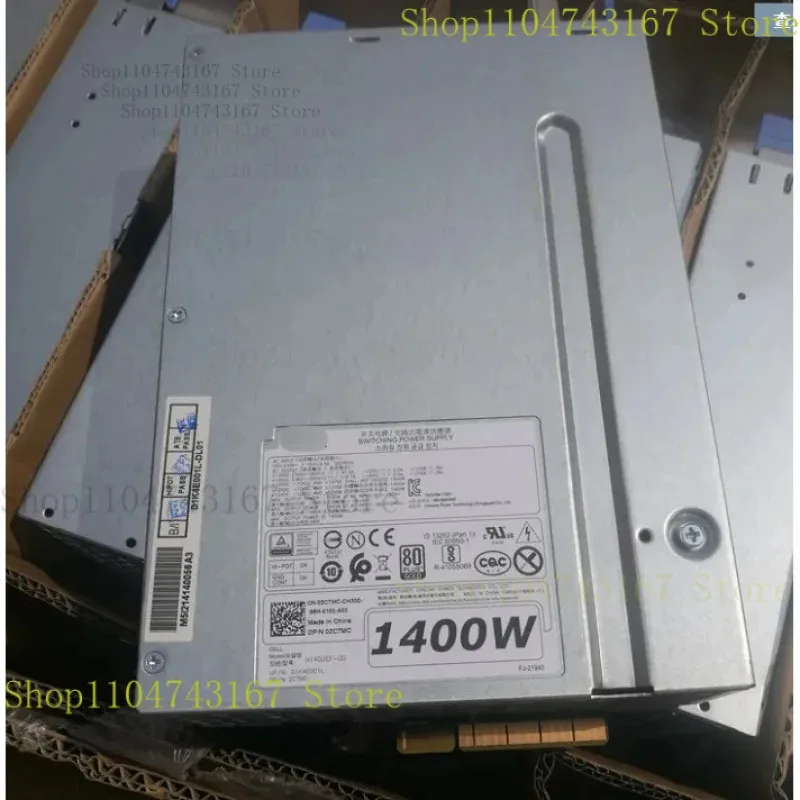 

Подходит для блока питания рабочей станции Dell Dell T7920 1400 Вт H1400EF-00, 2CTMC W2J27