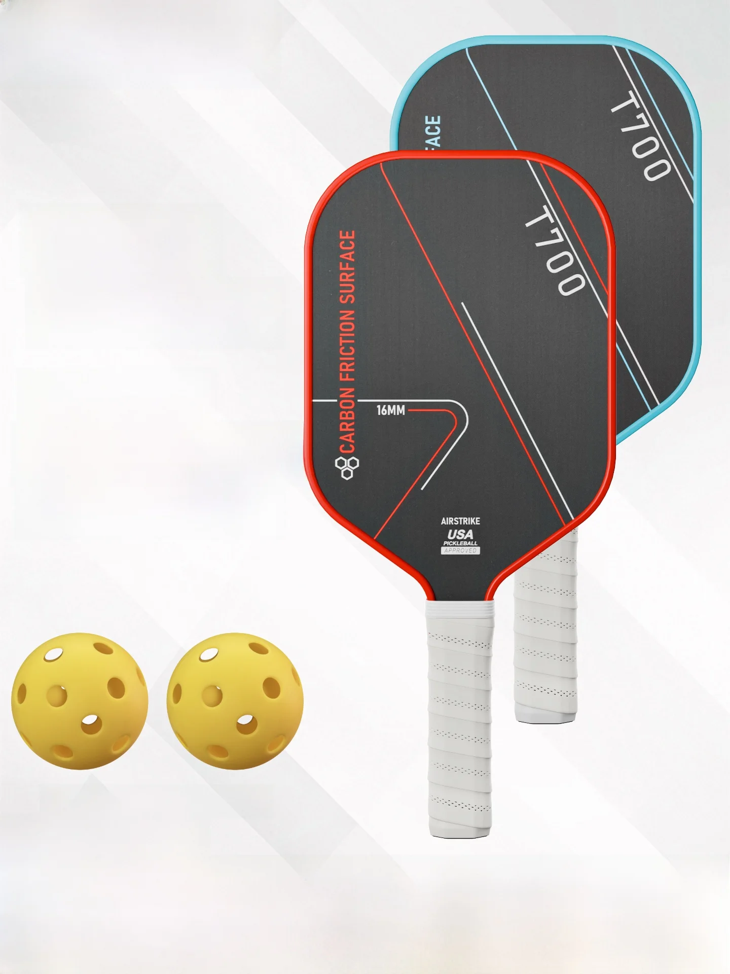 adult-children's-pickleball-racket-set-carbon-fiber-full-set-yeachoso-brand-sports-fitness-fans-goods-415cm-length-220g-weight