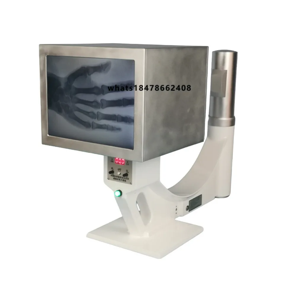 Handheld X-ray machine device for veterinary medical diagnosis and surgery