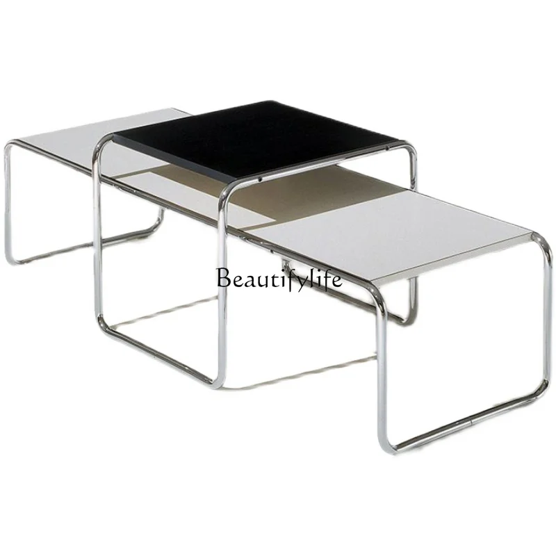 

Nordic coffee table living room household small apartment high-end side table
