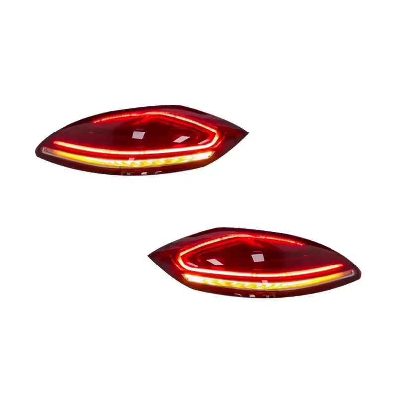 SJC Auto Lighting Systems for Porsche Panamera 970 970.1 Taillights Assembly Back Turn Signal Lamp 2010-2013 Rear Brake Lamps