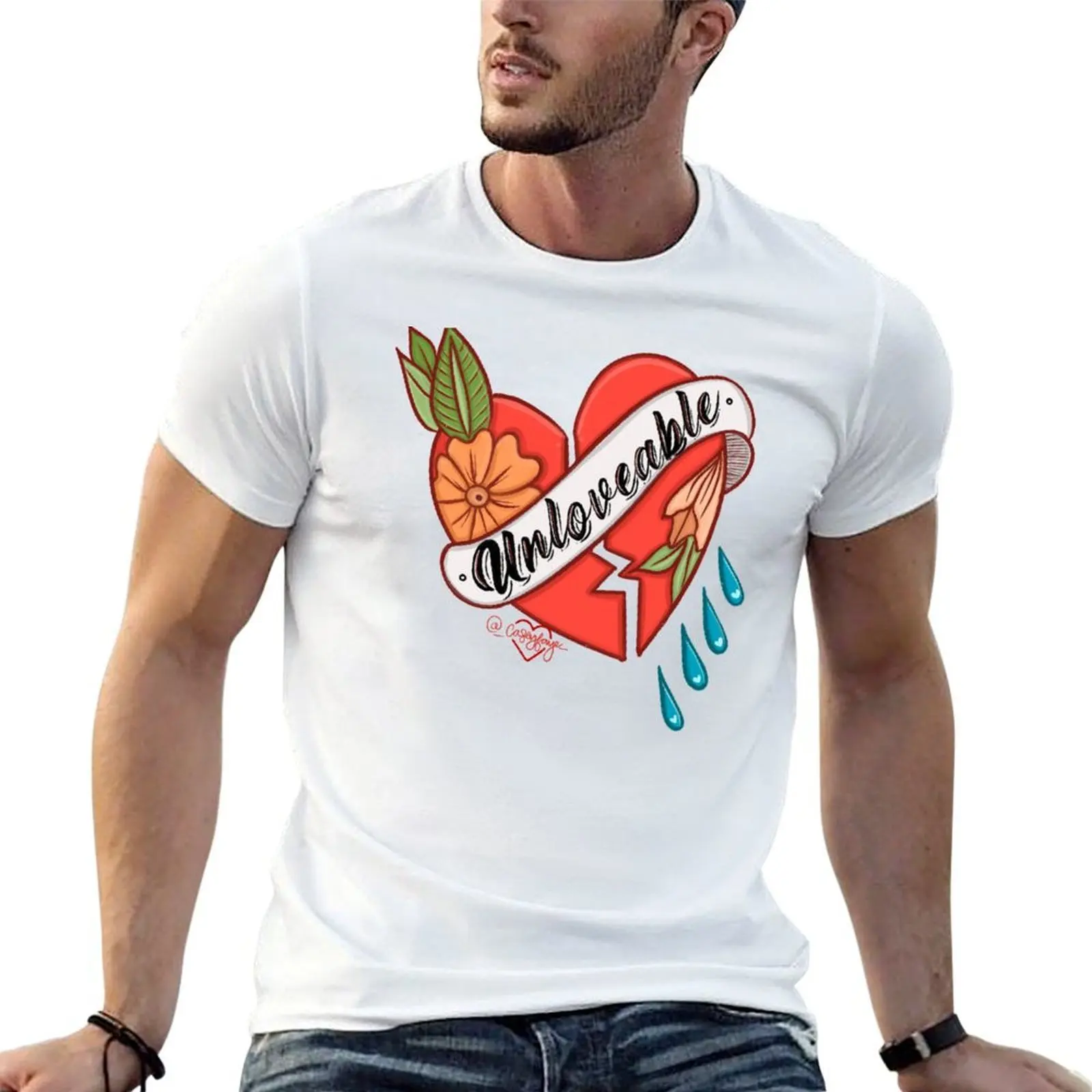 Unloveable T-Shirt Personalized t-shirt customs shirts graphic tee men