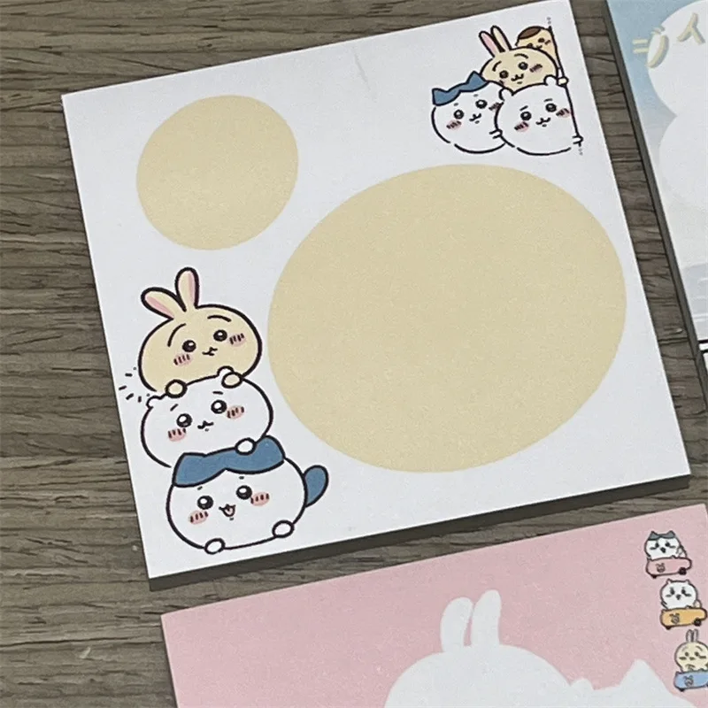 

New Chiikawa Convenience Sticker Ins Style High Beauty Stickable Girl Heart Memo Cute Student Account Folding Sticker