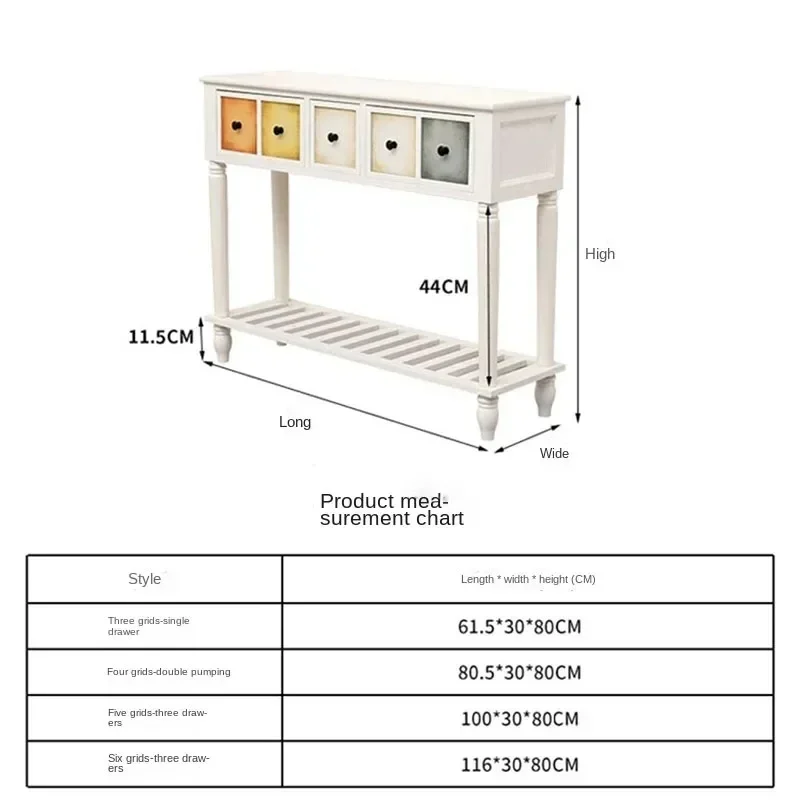 Американские ретро консольные столы из массива дерева, домашние консоли, шкафы для гостиной с ящиками Z