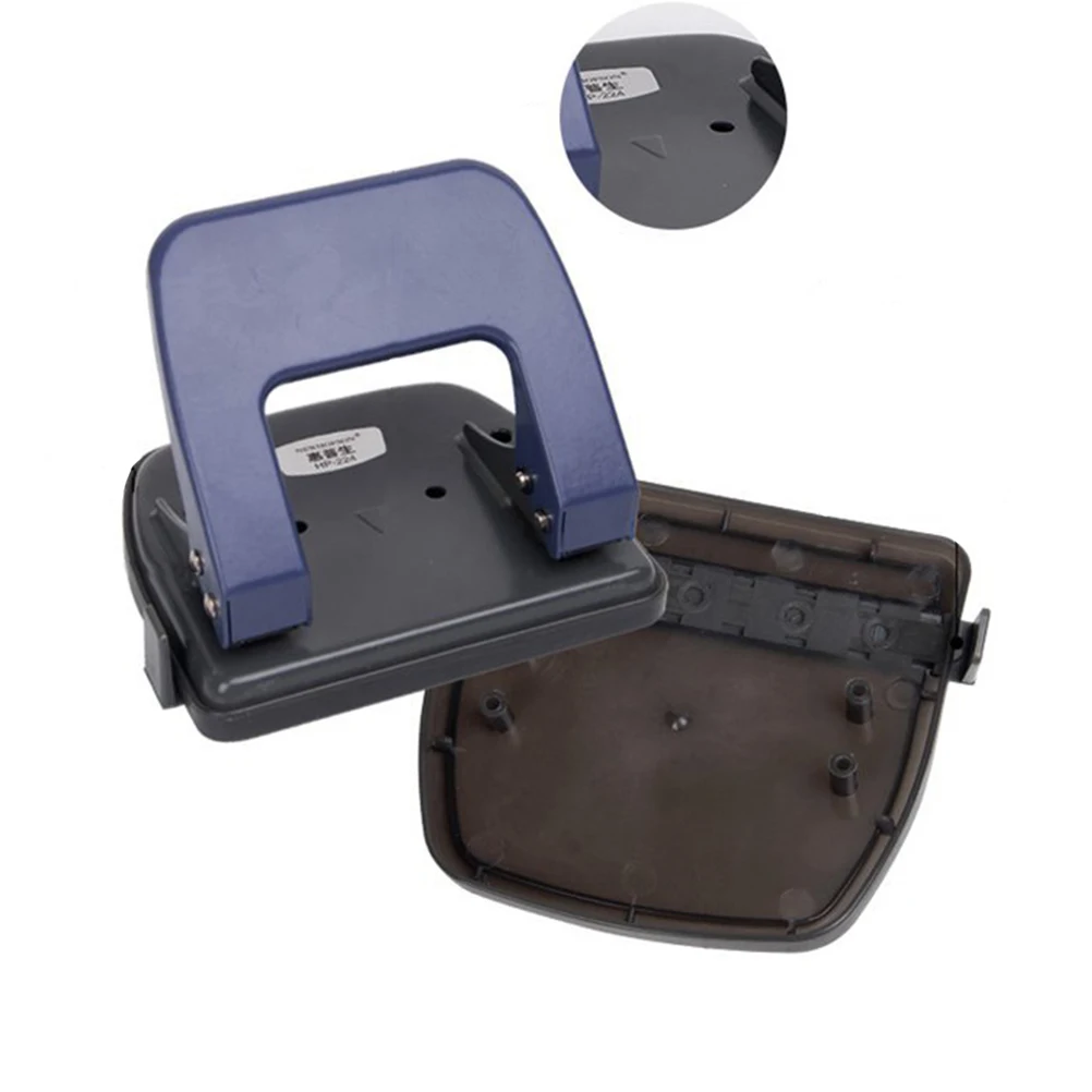 2 Hole Punch Heavy Duty Metal Craft Paper Cutter For Diy Scrapbooking Binding Supplies Durable Easy Grip Handle Quick Chip