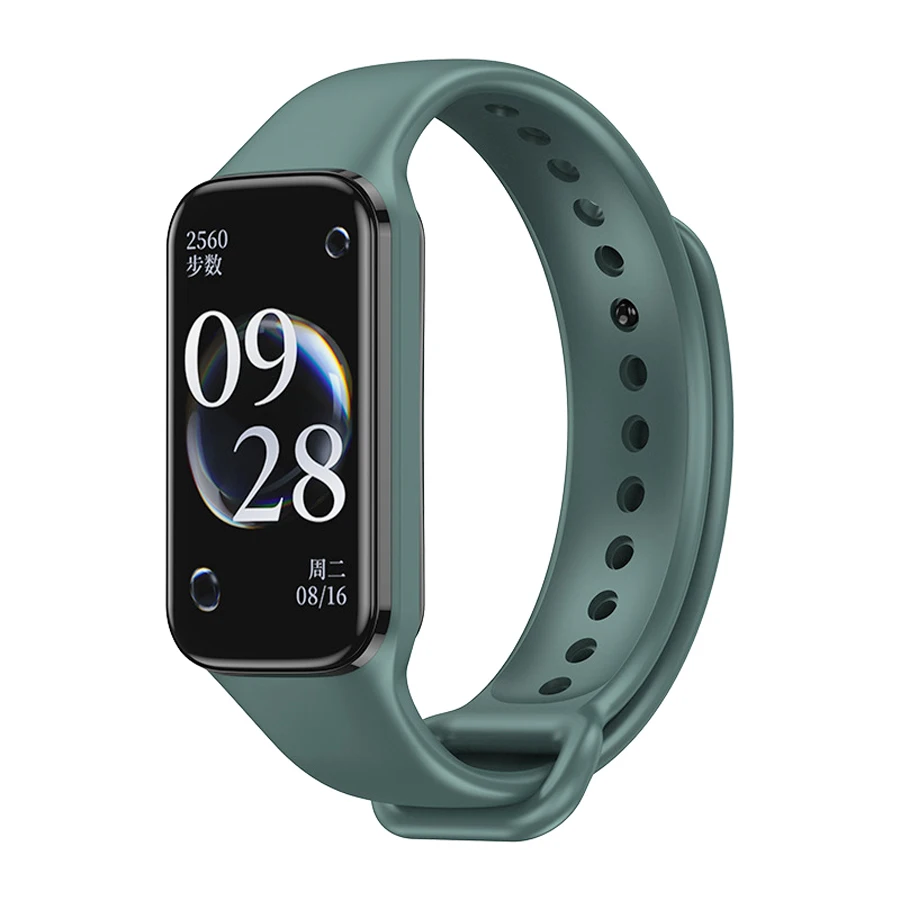 Zachte siliconen polsbandriem voor Xiaomi Smart Band 8 Actieve armband Correas Horlogeband voor Redmi Band 2-riem