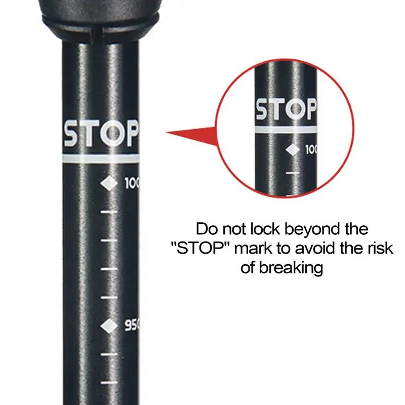 Kids Trekking Stick Lightweight Telescopic Kids Walking Stick EVA Grips Adjustable Aluminum Alloy Hiking Sticks for Boys Girls view 4