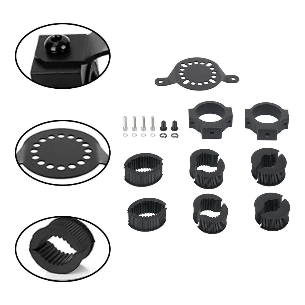 For Off-road Adventures Black UTV Fuel Can Mount Secure Fuel Can Holder For UTV Fuel Can Mount Black Powder Coated