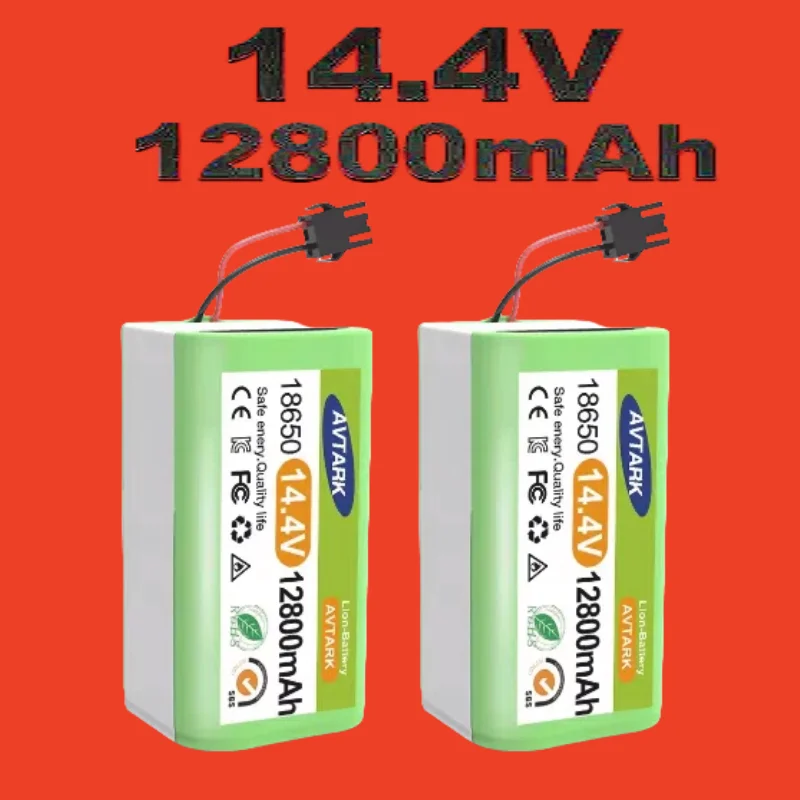 

14.4V High Capacity Li-ion Battery Compatible with Conga 990 1090 Tesvor X500 Ecovacs Deebot N79 N79S DN622 Vacuum Cleaners